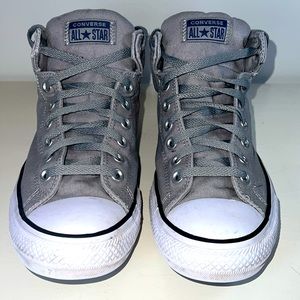 Converse Chuck Taylor All Star High Street Wordmark Mid Gray UNISEX 10.5